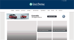 Desktop Screenshot of lovecamping.co.za
